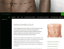 Tablet Screenshot of erniaombelicale.com